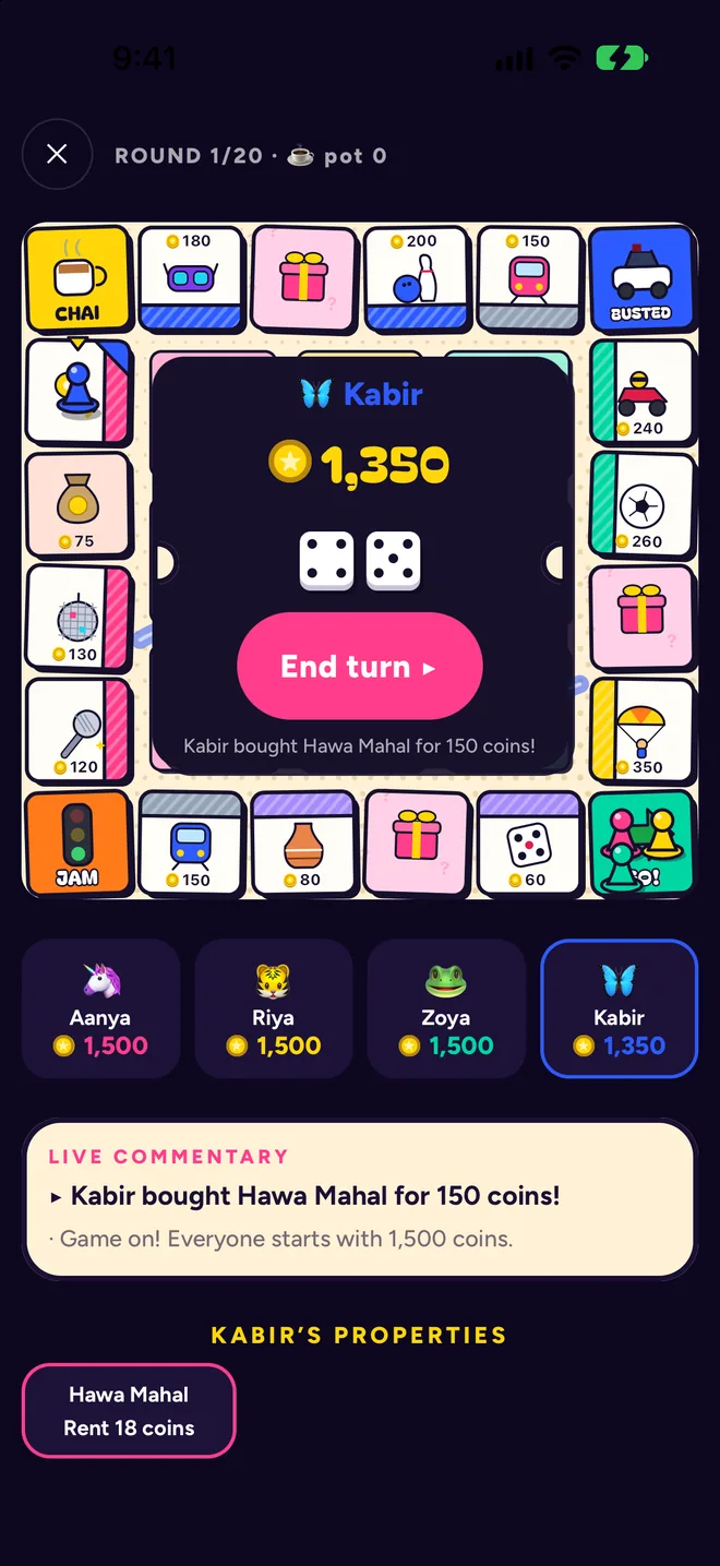 Funnopoly board